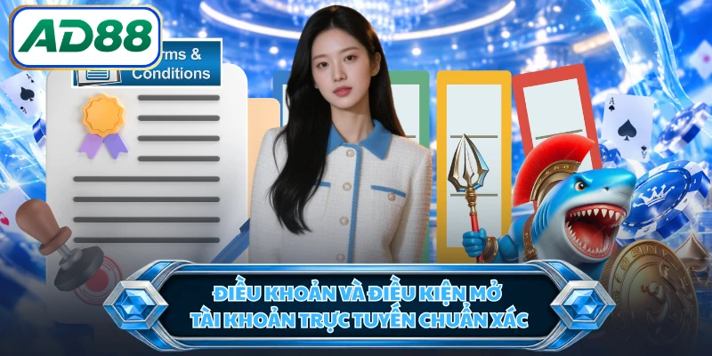 Điều khoản và điều kiện mở tài khoản trực tuyến chuẩn xác