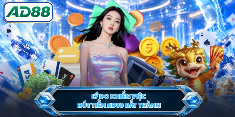 Lý do khiến việc rút tiền AD88 bất thành