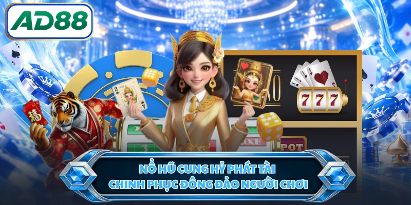 Nổ hũ Cung Hỷ Phát Tài chinh phục đông đảo người chơi