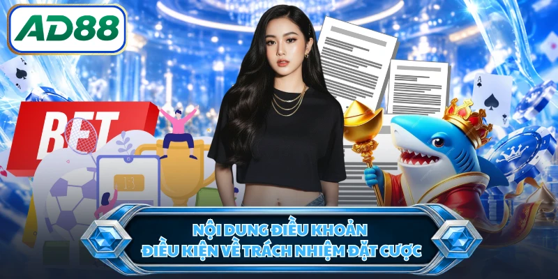 Nội dung điều khoản điều kiện về trách nhiệm đặt cược
