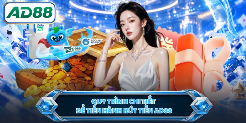 Quy trình chi tiết để tiến hành rút tiền AD88