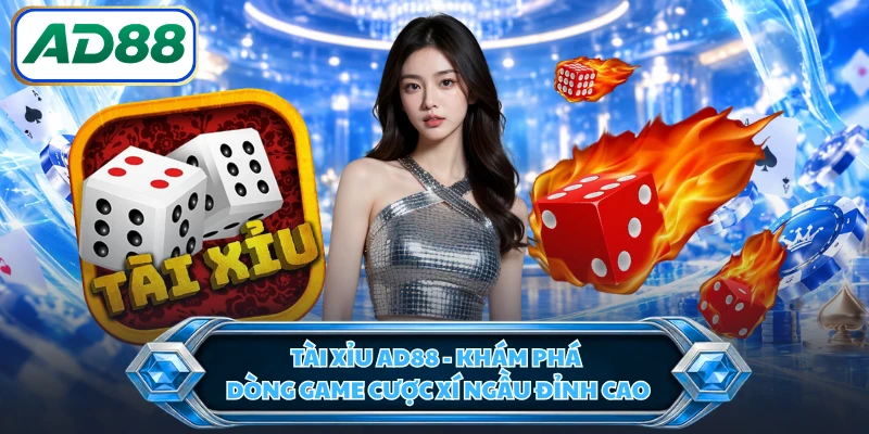 Tài Xỉu AD88 - Khám Phá Dòng Game Cược Xí Ngầu Đỉnh Cao