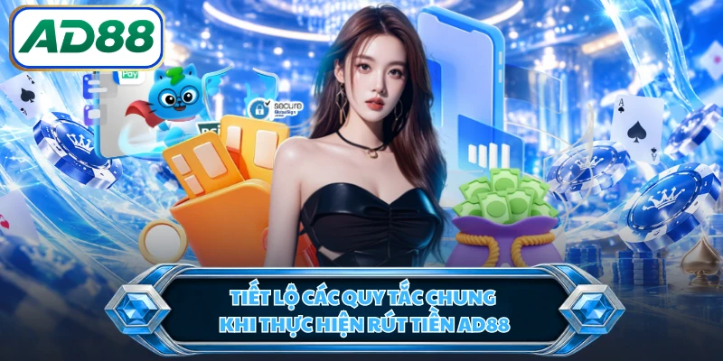 Tiết lộ các quy tắc chung khi thực hiện rút tiền AD88