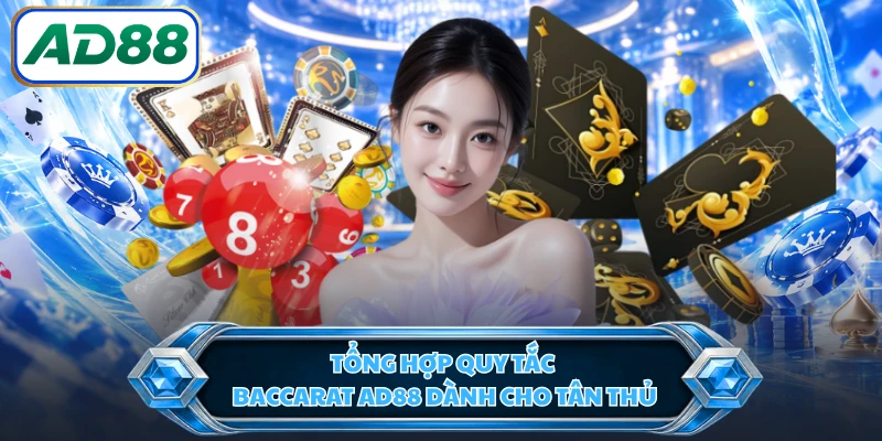 Tổng hợp quy tắc Baccarat AD88 dành cho tân thủ 